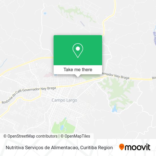 Nutritiva Serviços de Alimentacao map