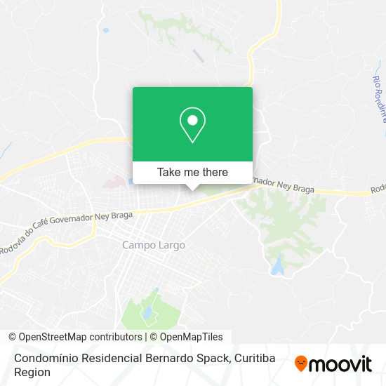 Condomínio Residencial Bernardo Spack map