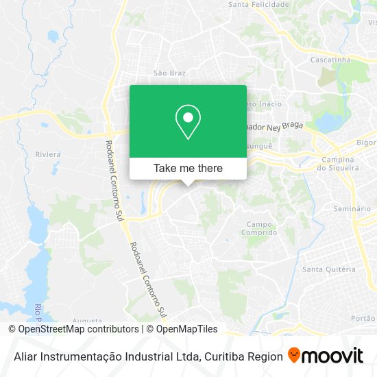 Aliar Instrumentação Industrial Ltda map