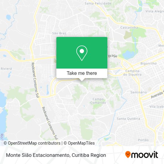 Monte Sião Estacionamento map