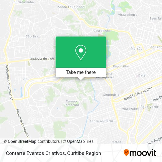 Contarte Eventos Criativos map