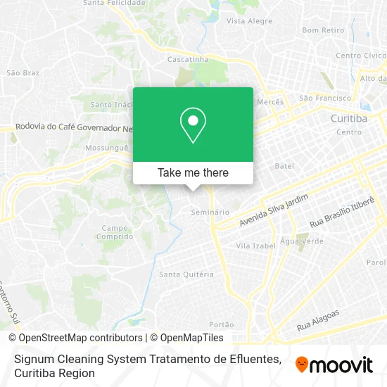 Signum Cleaning System Tratamento de Efluentes map