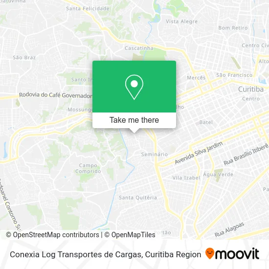 Conexia Log Transportes de Cargas map