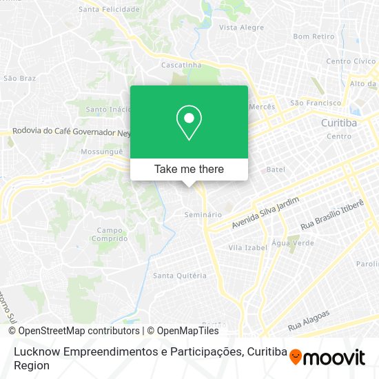 Lucknow Empreendimentos e Participações map