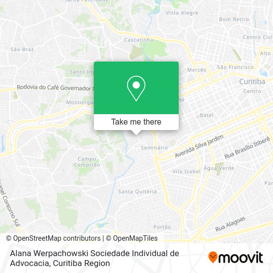 Alana Werpachowski Sociedade Individual de Advocacia map