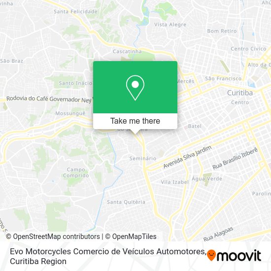 Evo Motorcycles Comercio de Veículos Automotores map