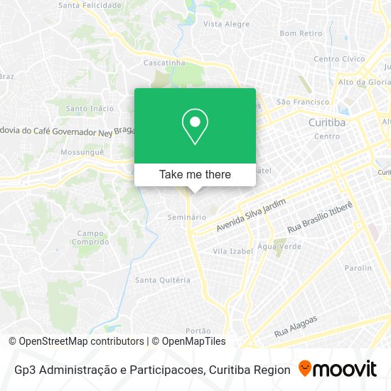 Gp3 Administração e Participacoes map
