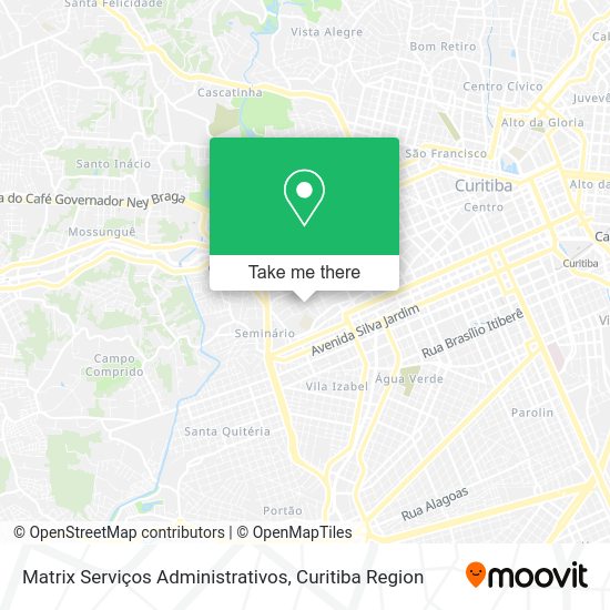 Matrix Serviços Administrativos map