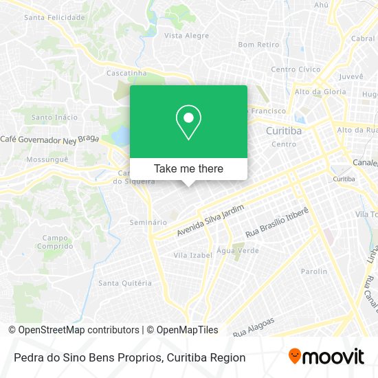 Pedra do Sino Bens Proprios map