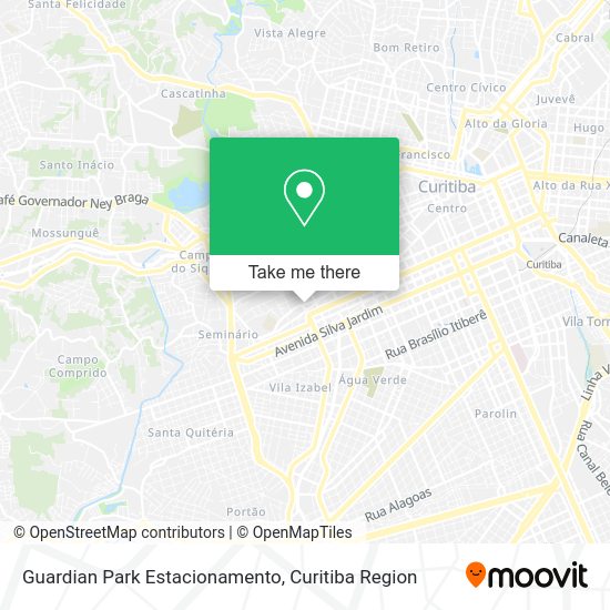 Guardian Park Estacionamento map