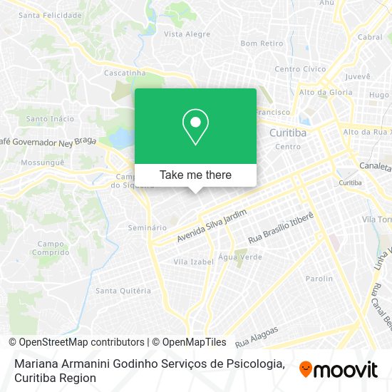 Mariana Armanini Godinho Serviços de Psicologia map