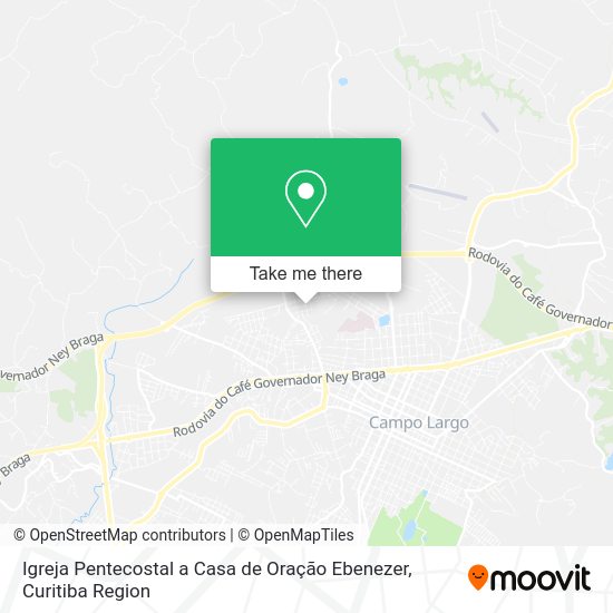 Igreja Pentecostal a Casa de Oração Ebenezer map