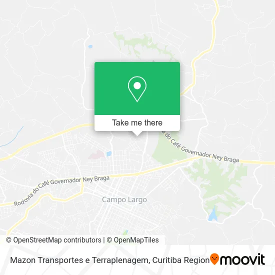 Mazon Transportes e Terraplenagem map