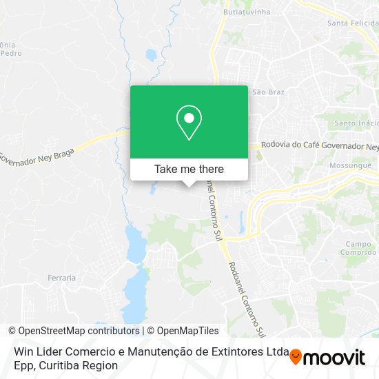Win Lider Comercio e Manutenção de Extintores Ltda Epp map