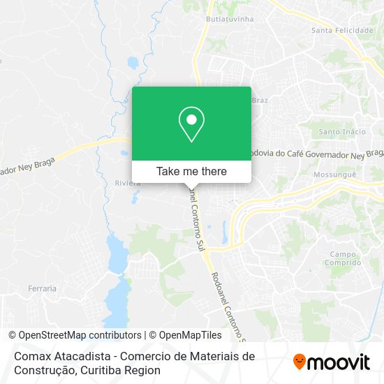 Comax Atacadista - Comercio de Materiais de Construção map