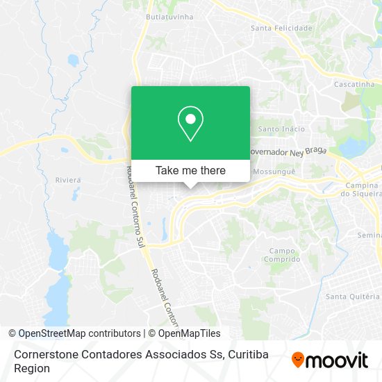 Cornerstone Contadores Associados Ss map