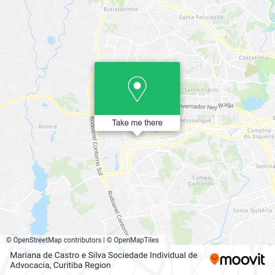 Mariana de Castro e Silva Sociedade Individual de Advocacia map