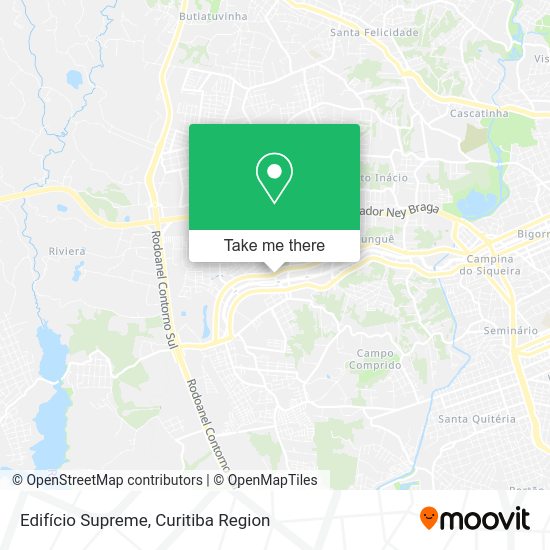 Edifício Supreme map