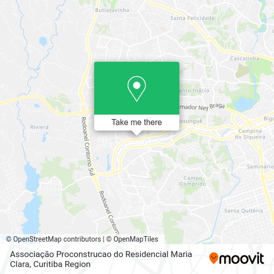 Associação Proconstrucao do Residencial Maria Clara map