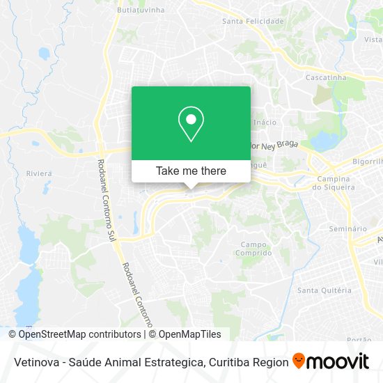 Vetinova - Saúde Animal Estrategica map