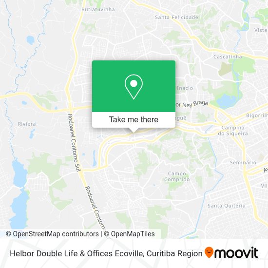 Helbor Double Life & Offices Ecoville map