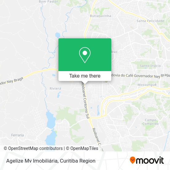 Agelize Mv Imobiliária map