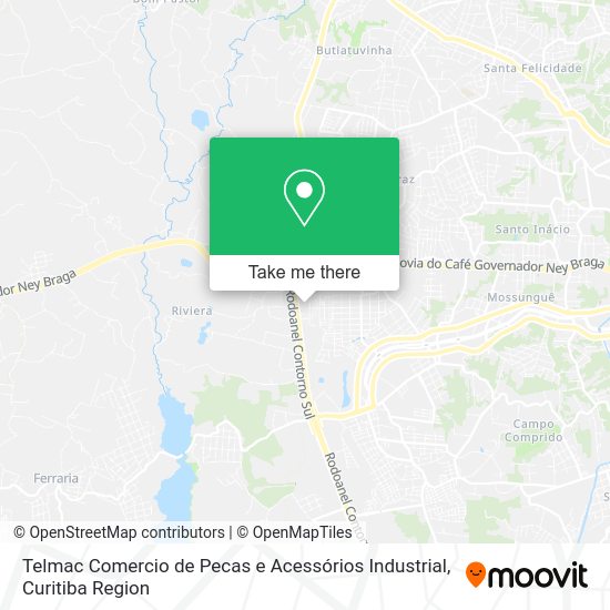 Telmac Comercio de Pecas e Acessórios Industrial map