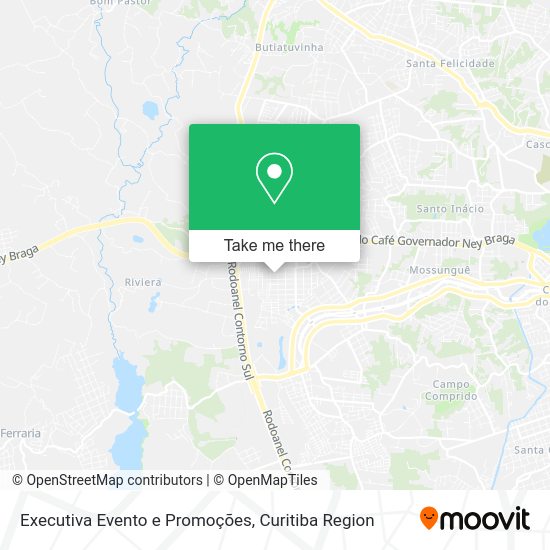 Executiva Evento e Promoções map