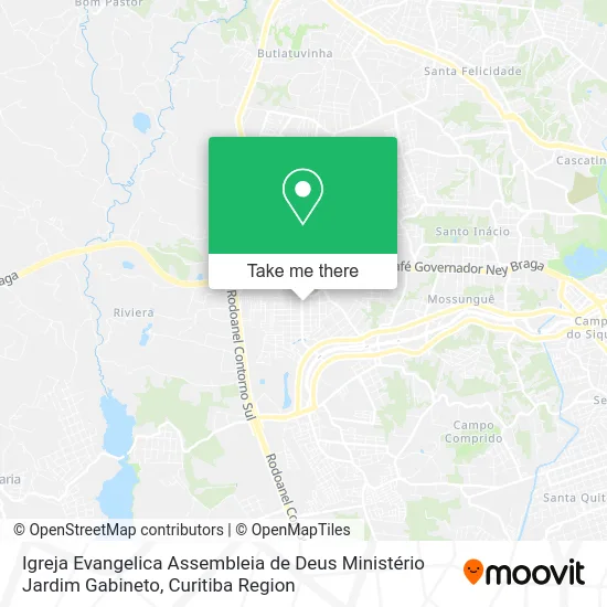 Igreja Evangelica Assembleia de Deus Ministério Jardim Gabineto map