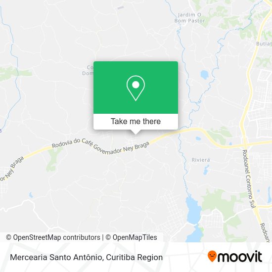 Mercearia Santo Antônio map