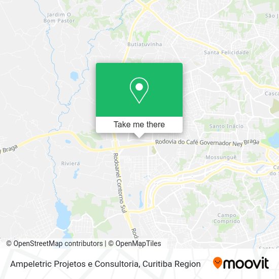 Ampeletric Projetos e Consultoria map