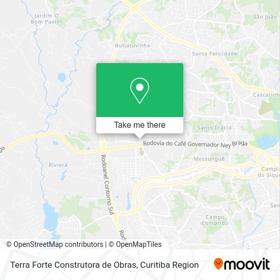 Terra Forte Construtora de Obras map