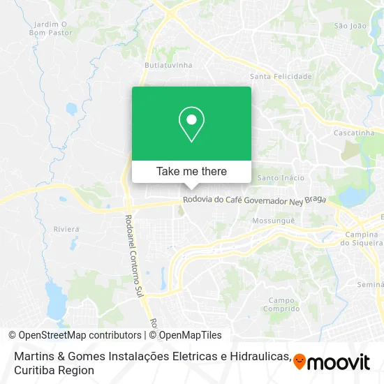 Martins & Gomes Instalações Eletricas e Hidraulicas map