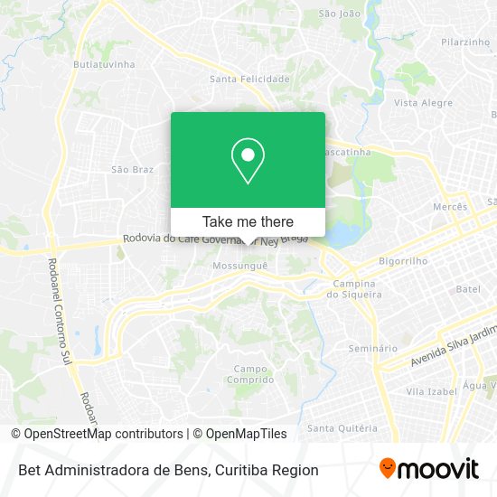 Bet Administradora de Bens map