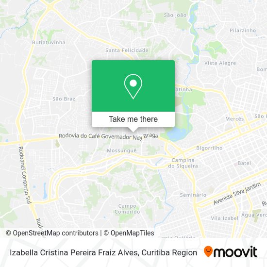 Izabella Cristina Pereira Fraiz Alves map