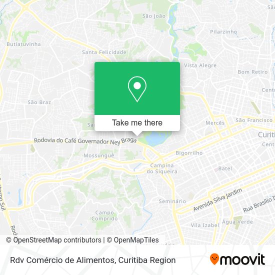 Rdv Comércio de Alimentos map