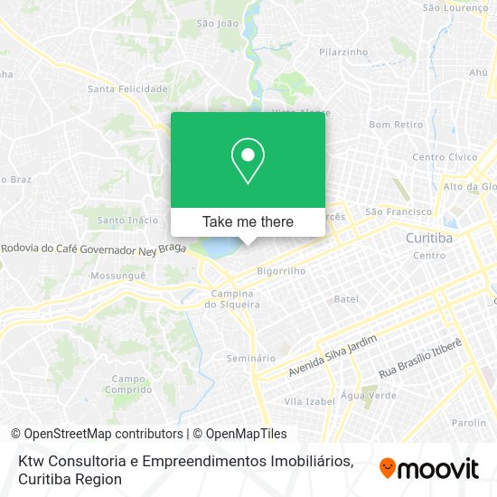 Ktw Consultoria e Empreendimentos Imobiliários map