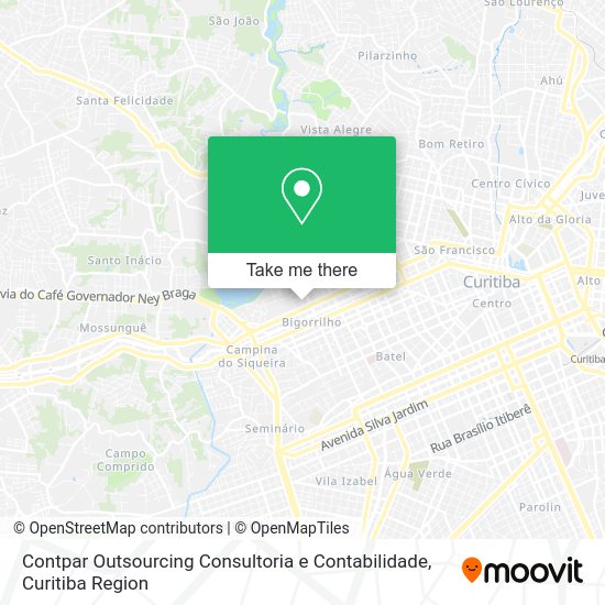 Contpar Outsourcing Consultoria e Contabilidade map