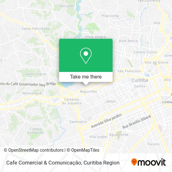 Cafe Comercial & Comunicação map