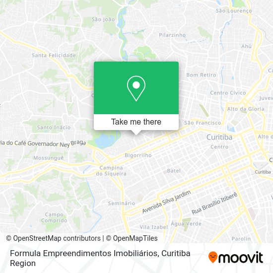 Formula Empreendimentos Imobiliários map