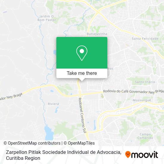 Zarpellon Pitlak Sociedade Individual de Advocacia map