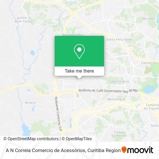 A N Correia Comercio de Acessórios map