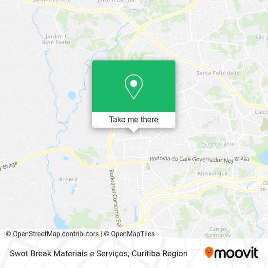 Swot Break Materiais e Serviços map