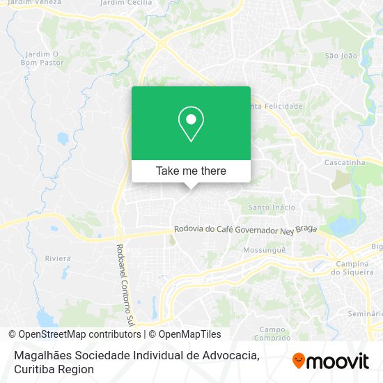 Magalhães Sociedade Individual de Advocacia map