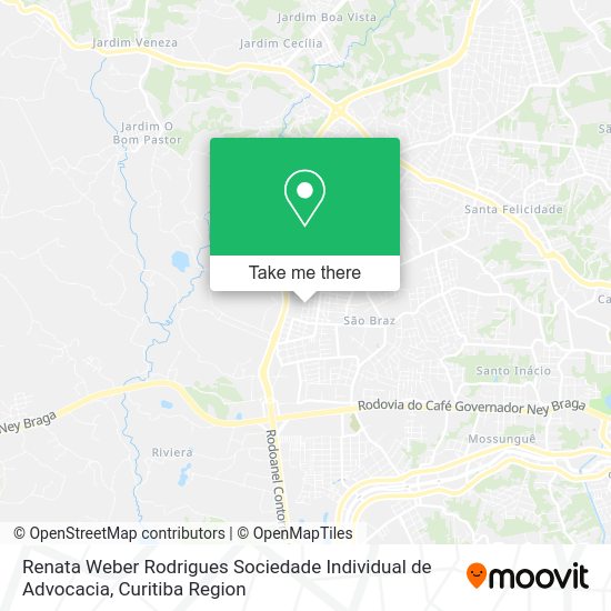 Renata Weber Rodrigues Sociedade Individual de Advocacia map