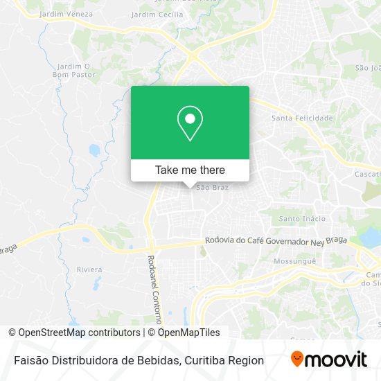 Faisão Distribuidora de Bebidas map