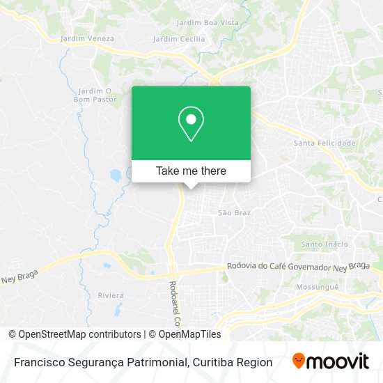 Francisco Segurança Patrimonial map