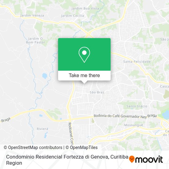 Condomínio Residencial Fortezza di Genova map