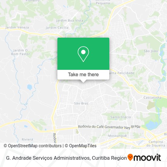 G. Andrade Serviços Administrativos map