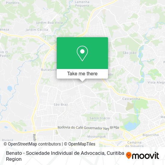 Benato - Sociedade Individual de Advocacia map